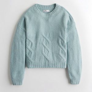 Hollister - Cable Crewneck Sweater